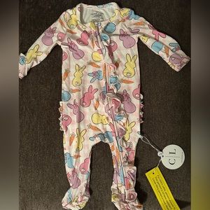 Caden Lane Snuggie Bunny Convertible Zip 0-3 months